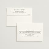 "Documentary" - Wedding Thank You Cards in Lily by Heather Schertzer - FREE Recipient Addressing