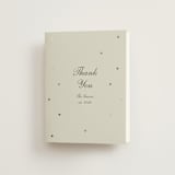 "Pearls" - Wedding Thank You Cards in Fog by Baumbirdy - Front