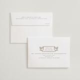 "Mirror" - Wedding Thank You Cards in Onyx by Ana de Sousa - FREE Recipient Addressing