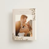 "Classique" - Wedding Thank You Cards in Spun Sugar by Jessica Williams - Front