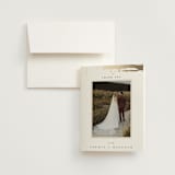 "Modern Serene" - Wedding Thank You Cards in Blush by Hannah Williams - Front