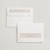 "Modern Serene" - Wedding Thank You Cards in Blush by Hannah Williams - FREE Recipient Addressing