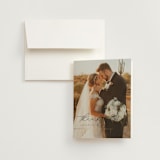 "London" - Wedding Thank You Cards in Classic by Kelly Schmidt - Front