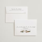 "Delicate" - Wedding Thank You Cards in Terracotta by Susan Moyal - FREE Recipient Addressing