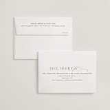 "And Centered" - Wedding Thank You Cards in Cream by Hooray Creative - FREE Recipient Addressing