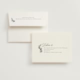 "Vining" - Wedding Thank You Cards in Chantilly by Jessica Williams - FREE Recipient Addressing