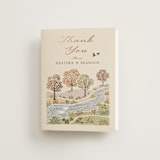 "Countryside" - Wedding Thank You Cards in Autumnal by Paper Sun Studio - Front