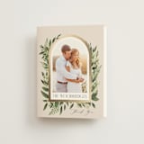 "Bliss" - Wedding Thank You Cards in Champagne by Leah Bisch - Front