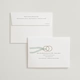 "Stefana" - Wedding Thank You Cards in Linen by Maria Hilas-Louie - FREE Recipient Addressing