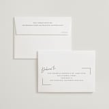 "Balanced" - Wedding Thank You Cards in Milk White by Robin Ott - FREE Recipient Addressing