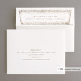 "glitter arch" - Wedding Thank You Cards in Champagne by Design Lotus - FREE Recipient Addressing