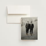 "Bianca" - Wedding Thank You Cards in Sugar by Jessica Williams - Front