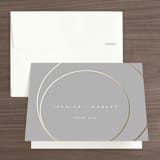 "lili" - Wedding Thank You Cards in Ash by Lori Wemple - Front