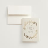 "In the country" - Wedding Thank You Cards in Forest by Paper Sun Studio - Front