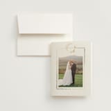 "Reflection" - Wedding Thank You Cards in Porcelain by Leah Bisch - Front