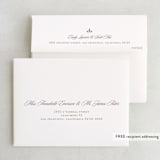 "Cascade" - Wedding Thank You Cards in Mist by Lori Wemple - FREE Recipient Addressing