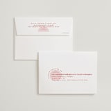 "News!" - Wedding Thank You Cards in Strawberry by Claudia Orengo - FREE Recipient Addressing