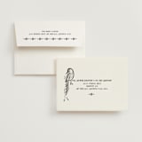 "Santa Catalina" - Wedding Thank You Cards in Ink Wash by Ani Somi - FREE Recipient Addressing