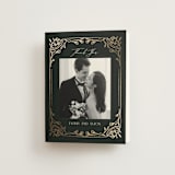 "Majesty" - Wedding Thank You Cards in Onyx by Nicoletta Savod - Front