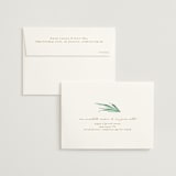 "fresh tropical" - Wedding Thank You Cards in Greenery by Phrosné Barwood - FREE Recipient Addressing
