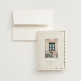 "Islamic Arch" - Wedding Thank You Cards in Scarlet by Sabrin Deirani - Front