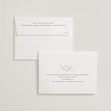 "Bella Bellissima" - Wedding Thank You Cards in Blush by Ani Somi - FREE Recipient Addressing