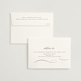 "Forever And" - Wedding Thank You Cards in Snow by Jen Banks - FREE Recipient Addressing