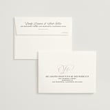 "Mirin" - Wedding Thank You Cards in Linen by Kate Ahn - FREE Recipient Addressing