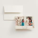"Regal Mehndi" - Wedding Thank You Cards in Champagne Rose by Oma N. Ramkhelawan - Front