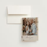"Shraddha" - Wedding Thank You Cards in Celestial by Deynaaz Daraei - Front