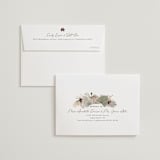 "Jasmine" - Wedding Thank You Cards in Dusk by Susan Moyal - FREE Recipient Addressing