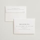 "The Arc" - Wedding Thank You Cards in Truffle by Vera Lim - FREE Recipient Addressing