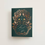 "Autumnal Arch" - Wedding Thank You Cards in Deep Sea by Erin German - Front