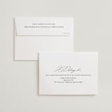 "Gilded Script" - Wedding Thank You Cards in Sage by Angela Thompson - FREE Recipient Addressing