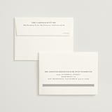 "Timeless Charm" - Wedding Thank You Cards in Charcoal by Lucrecia Caporale - FREE Recipient Addressing