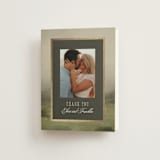 "Hillside" - Wedding Thank You Cards in Graphite by Everett Paper Goods - Front
