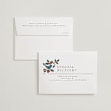 "Wedding birds" - Wedding Thank You Cards in Onyx by Ana de Sousa - FREE Recipient Addressing