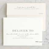 "Moody Marbling" - Wedding Thank You Cards in Slate by Hooray Creative - FREE Recipient Addressing