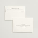 "Refined style" - Wedding Thank You Cards in Slate by Stacey Meacham - FREE Recipient Addressing