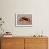 "Poema III (edition of 5)" - Rare Edition Art Print in Rust by Tania Medeiros - In a Room