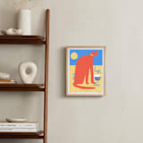 "House Cat (edition of 5)" - Rare Edition Art Print in Tabby by Elliot Stokes - In a Room