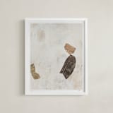 "What We Will Become (edition of 5)" - Rare Edition Art Print in Cream by Jennifer Daily - Framed