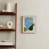 "Seashore findings (edition of 5)" - Rare Edition Art Print in Teal by Bethania Lima - In a Room