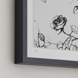 "Inky Rambling Rose (edition of 5)" - Rare Edition Art Print in Ink by Sonal Nathwani - Numbered