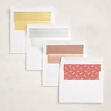 "Love and Cheer" - Valentine's Day Cards in Moon by Shari Margolin - Envelope Liner Options