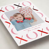 "XO Border" - Valentine's Day Cards in Bubblegum by Jessica Corliss - Detail