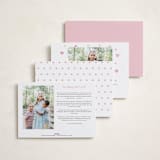 "Understated" - Valentine's Day Cards in Peony by Leah Ragain - Back of Card Options
