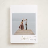 "minimal love" - Valentine's Day Cards in Licorice by Eric Ransom - Front
