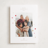 "Little Hearts" - Valentine's Day Cards in Berries by Pixel and Hank - Front