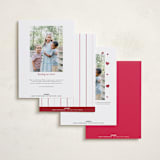"scattered heart confetti" - Valentine's Day Cards in Cotton by Ellen Schlegelmilch - Back of Card Options